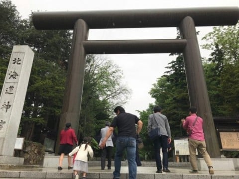 北海道神宮へ参拝